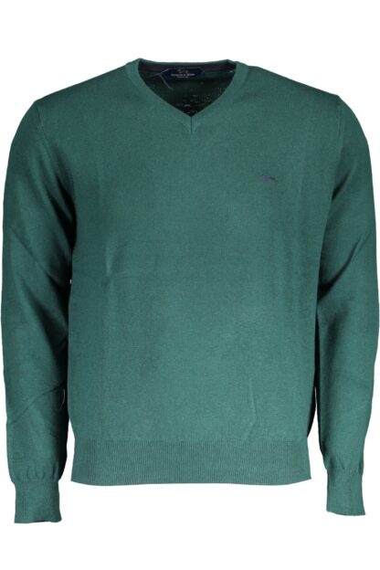 Harmont & Blaine - Green Cotton Men Sweater