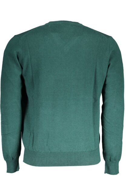 Harmont & Blaine - Green Cotton Men Sweater