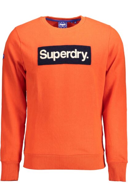 Superdry - Orange Cotton Men Sweater