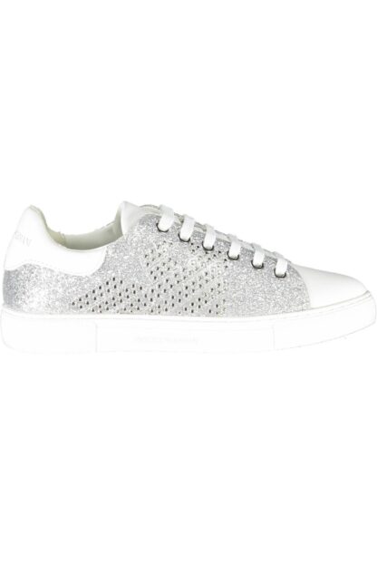 Emporio Armani - Silver Polyester Women Sneaker