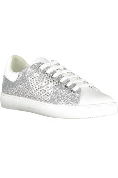 Emporio Armani - Silver Polyester Women Sneaker