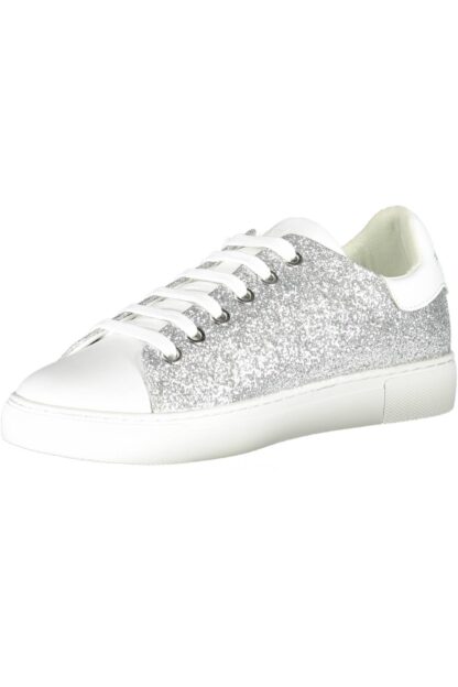 Emporio Armani - Silver Polyester Women Sneaker