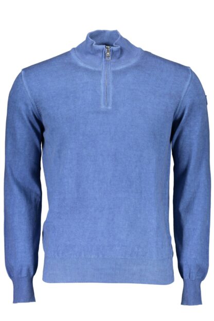 North Sails - Blue Cotton Men Sweater