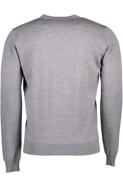 Harmont & Blaine - Gray Wool Men Sweater