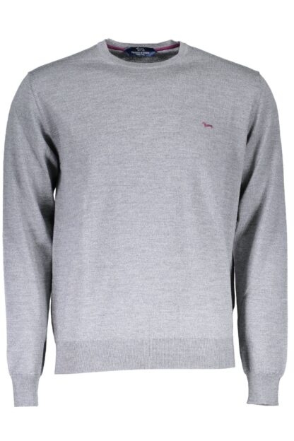 Harmont & Blaine - Gray Wool Men Sweater