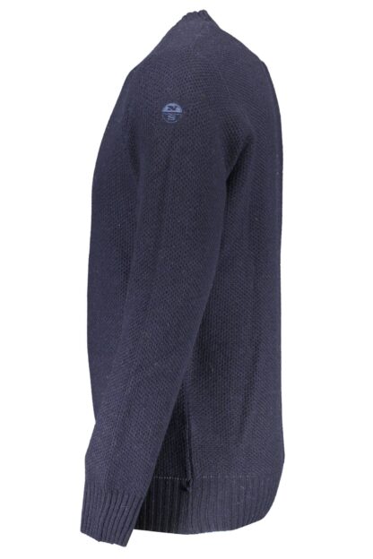 North Sails - Blue Wool Men Sweater