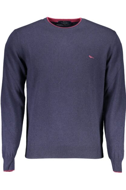 Harmont & Blaine - Blue Wool Men Sweater