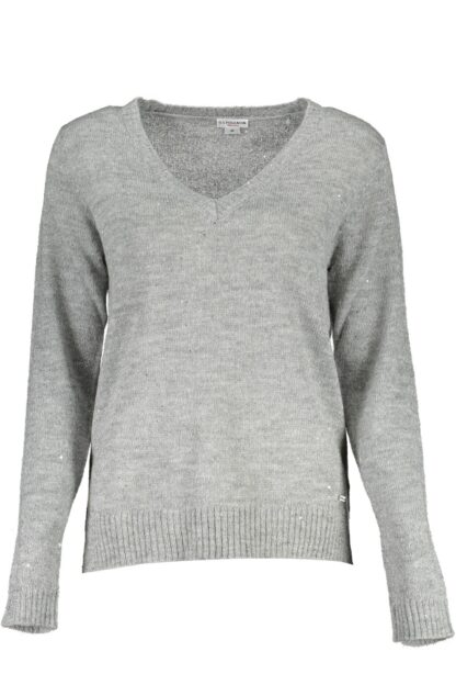 U.S. POLO ASSN. - Silver Acrylic Women Sweater