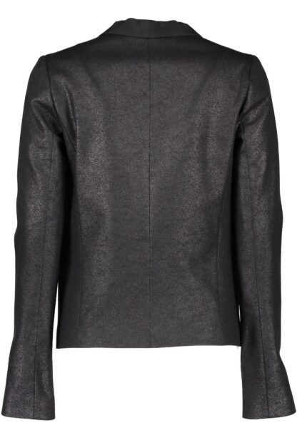 Liu Jo - Black Elastane Women Jacket