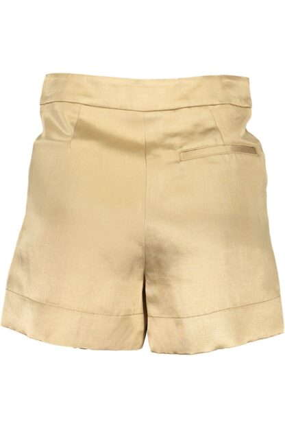 Just Cavalli - Gold Linen Women Pant