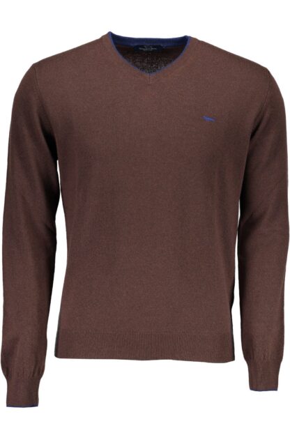 Harmont & Blaine - Brown Wool Men Sweater