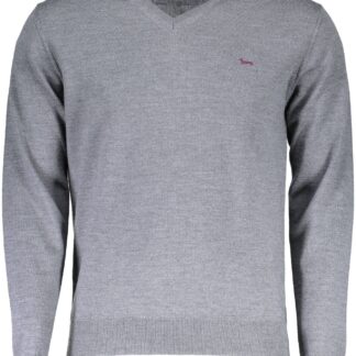 Harmont & Blaine - Gray Wool Men Sweater