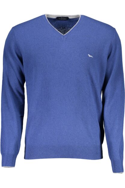 Harmont & Blaine - Blue Wool Men Sweater