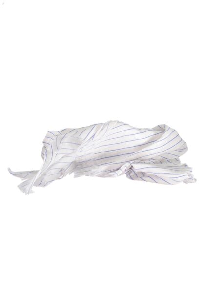 Gant - White Cotton Men Scarf