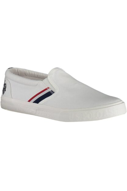 U.S. POLO ASSN. - White Synthetic Men Sneaker