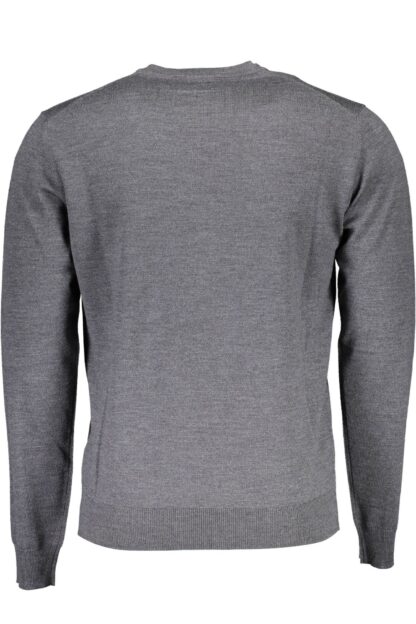 Harmont & Blaine - Gray Wool Men Sweater