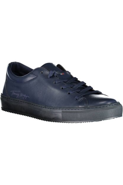 Tommy Hilfiger - Blue Synthetic Men Sneaker