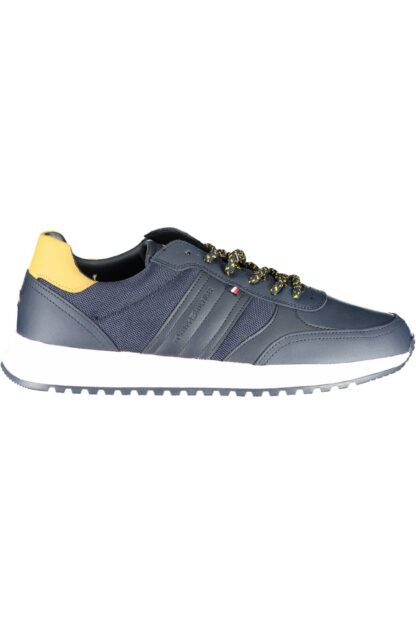 Tommy Hilfiger - Blue Synthetic Men Sneaker