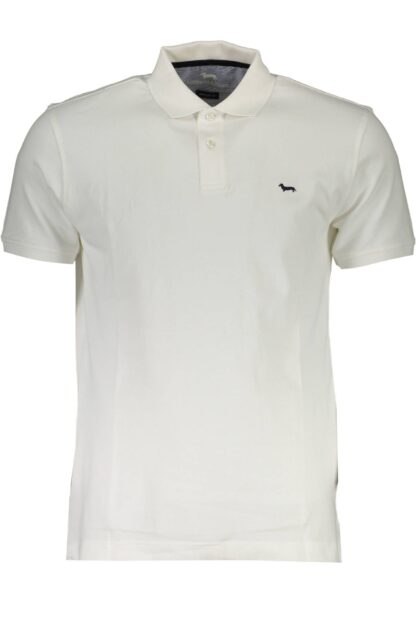 Harmont & Blaine - White Cotton Men Polo Shirt