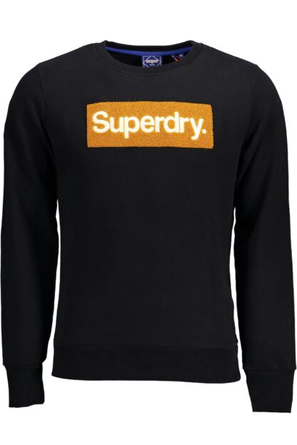 Superdry - Black Cotton Men Sweater