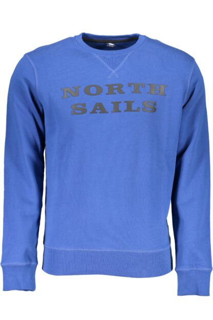 North Sails - Blue Organic Cotton Men Sweater