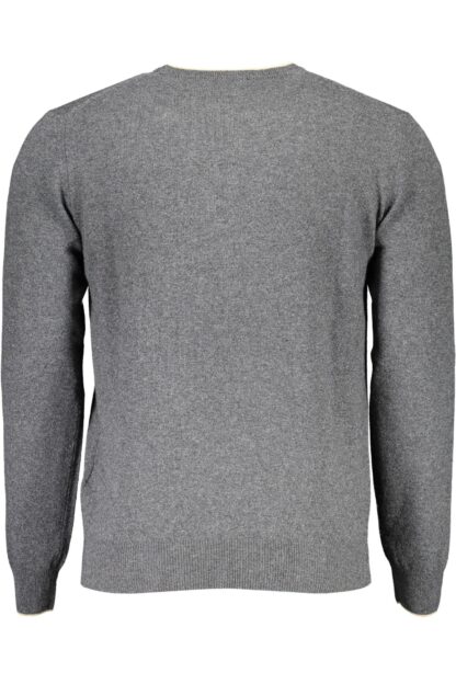 Harmont & Blaine - Gray Wool Men Sweater