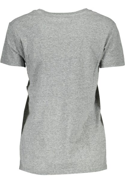 Levi's - Gray Cotton Women T-Shirt