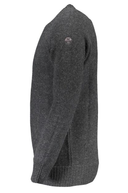 North Sails - Gray Wool Men Sweater