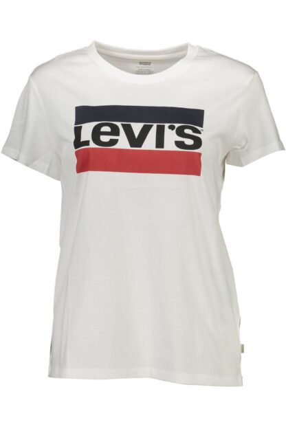 Levi's - White Cotton Women T-Shirt