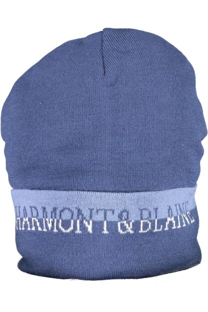 Harmont & Blaine - Blue Wool Men Cap