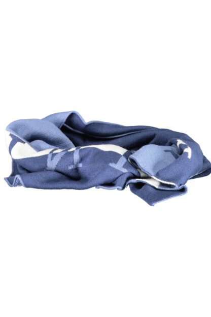 Harmont & Blaine - Blue Wool Men Scarf