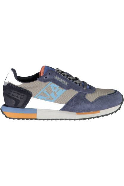 Napapijri - Blue Polyester Men Sneaker