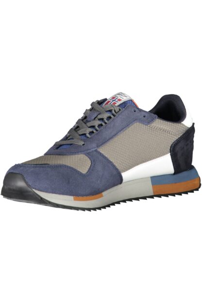 Napapijri - Blue Polyester Men Sneaker