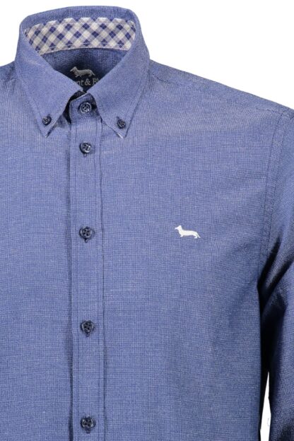 Harmont & Blaine - Blue Cotton Men Shirt