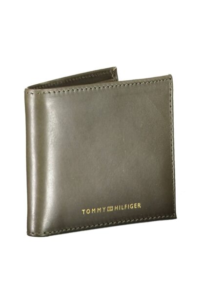 Tommy Hilfiger - Green Leather Men Wallet