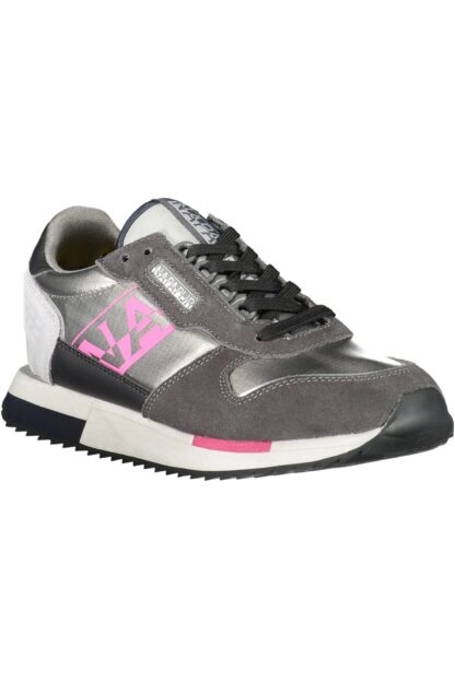 Napapijri - Gray Polyester Women Sneaker