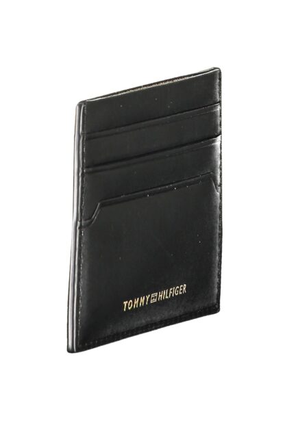 Tommy Hilfiger - Black Leather Men Wallet