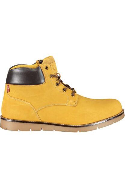 Levi's - Yellow Leather Men Boot