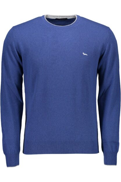 Harmont & Blaine - Blue Wool Mens Sweater