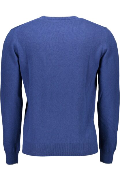 Harmont & Blaine - Blue Wool Mens Sweater