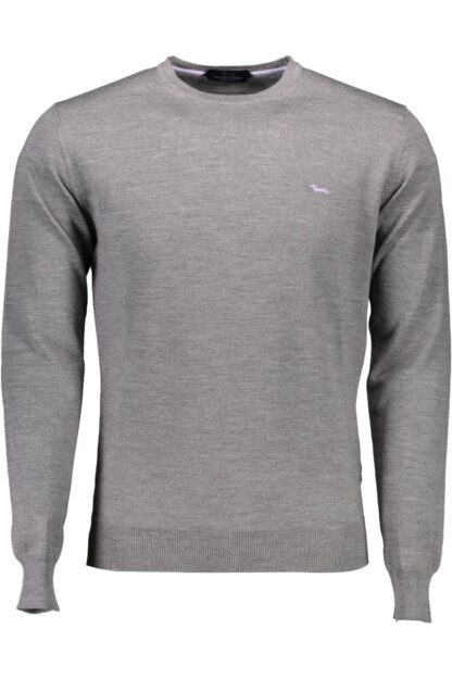 Harmont & Blaine - Gray Wool Men Sweater