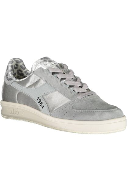 Diadora - Gray Fabric Women Sneaker