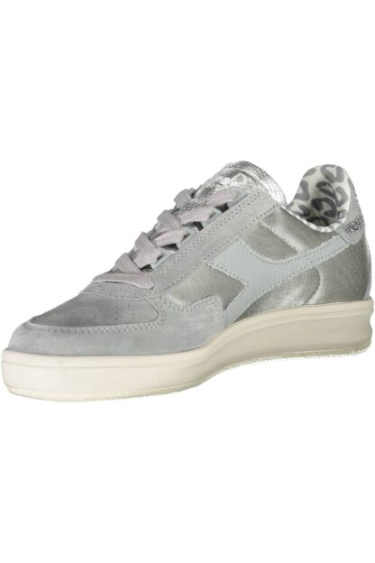 Diadora - Gray Fabric Women Sneaker