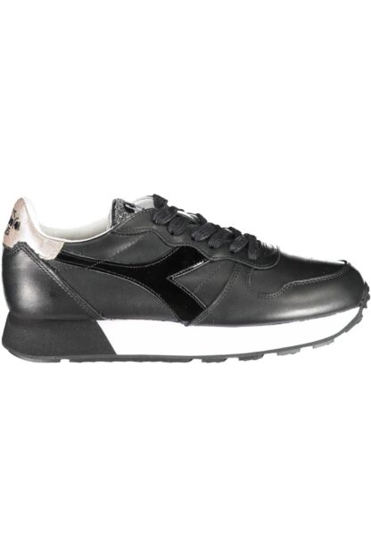 Diadora - Black Leather Women Sneaker