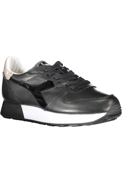 Diadora - Black Leather Women Sneaker