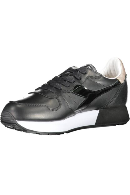 Diadora - Black Leather Women Sneaker