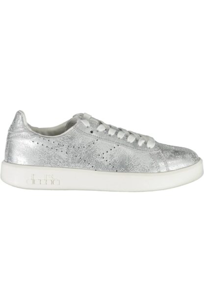 Diadora - Silver Fabric Women Sneaker