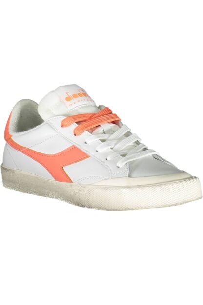 Diadora - White Fabric Women Sneaker