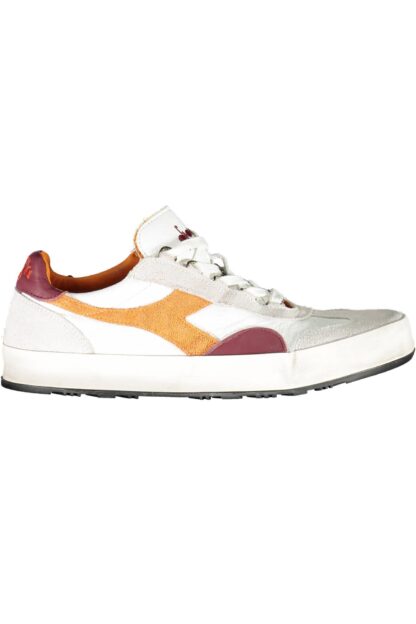 Diadora - White Fabric Men Sneaker