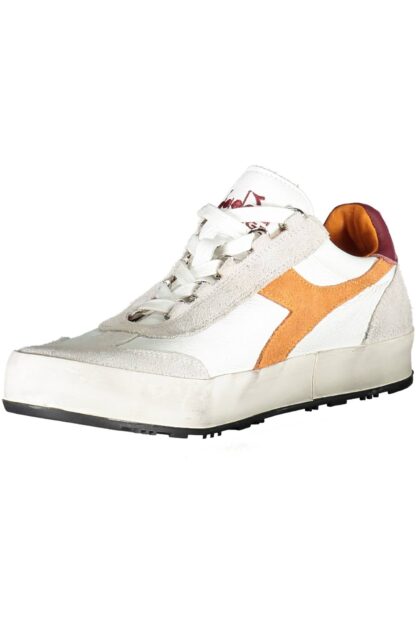 Diadora - White Fabric Men Sneaker